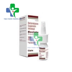 Beclate Aquanase 7.5ml Cipla (150 doses) - Thuốc phòng ngừa và kiểm soát triệu chứng hen suyễn